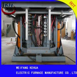 0.5ton IGBT aluminum induction melting furnace