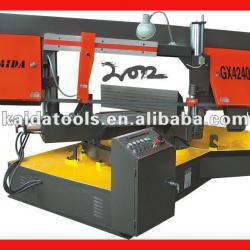 0 to 45 degree Angle Metal Cutting Band Saw Rotating machine