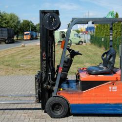 1.500kg used Toyota 5FBE15 Elektro forklift- E4692 -