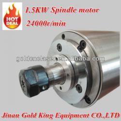 1.5kw cnc turning spindle motor water cooling good price