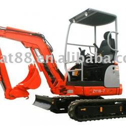 1.68ton excavator ZY16-8 /mini excavator