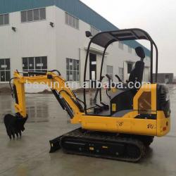 1.8ton mini excavator BS18-9/mini excavator hydraulic pump with CE/YANMAR 3TNV76