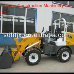 1 Ton CS910 Mini loader of wheel loader for sale with front end loader and v type snowplow