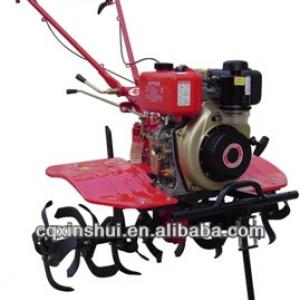 10 HP Power Electric Starter Recoil Gear Shafting High Tilling Scope Diesel &Gasoline rotary cultivator