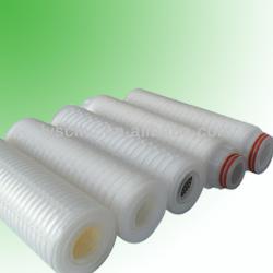 10 inch PVDF pleated filter cartridge