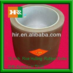 10 Inch Rice Rubber Roller With Aluminium Drum Double Lion Brand