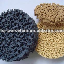 (10 Years Professional,2012 Hot products!!!)High Quality SiC Ceramic Foam Filter For Metal Filtration