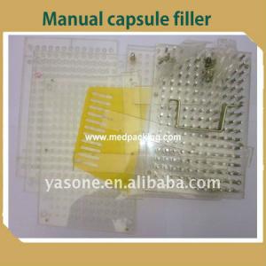 100 holes Manual Capsule Filler with tamping tool 100pcs/time size 00#