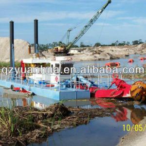 100 m3/h cutter head dredge machanical operation system for costal dredging