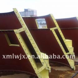 100 ton bolted-type cement silo can easily put into container for sale