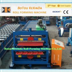 1000-1000 Double layer metal wall and roof sheet roll forming machine