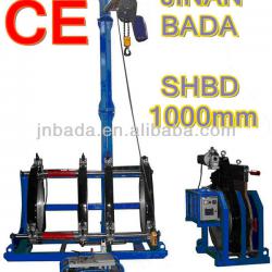 1000 pe hdpe pipe butt fusion welding machine