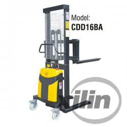 1000kg Professional Semi- electric Stacker CDD1016BA