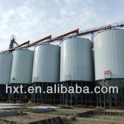 1000tons Hopper Bottom Steel Silos for Storing PVC/Plastic Pellet, Soybean