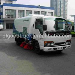 100P ISUZU road sweeper truck