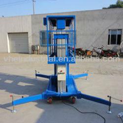 10M Double Mast Aluminium Alloy Lifting work Platform Aerial Lift Equipment VHE-LWP10-200S