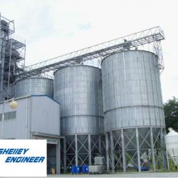 10T/50T/100T/200T/300T/400T/500T/1000T/1200t Hopper Bottom Silos Storing Grain