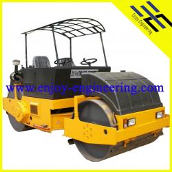 10T static double drum vibrating roller