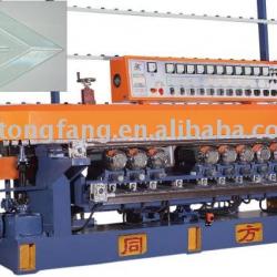 11 spindles Glass straight line Bevelling machine