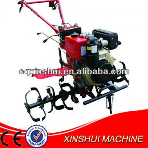 12 HP Air Cooling Gear Transmission High Efficiency mini hand tiller