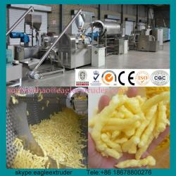 120kg/h Corn curls extruder machine/cheetos/Kurkure/Nik Naks processing line