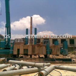 120T Hydraulic Static Pile Driver