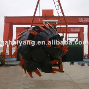 12inch 2000m3/h sand dredger in river