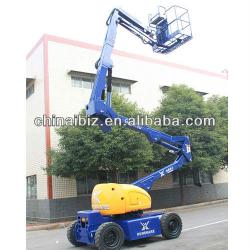 12m electric articulated boom lifter/ work platform GTZZ12D