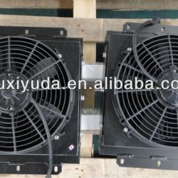 12V/24V DC oil cooler for mining dustry /mounted on the trucks