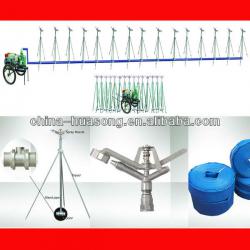 13.2KW diesl engine sprinkler irrigation equipment/sprinkler with tripod/flexible hose