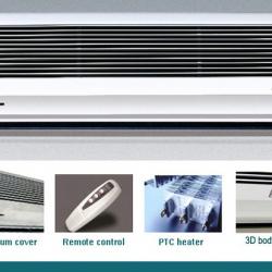 1500mm heating air curtain