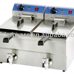 15L Twin Electric Deep Fryer