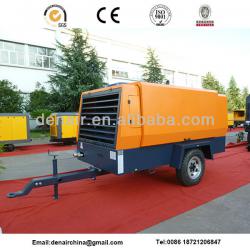 15m3/min 13bar diesel movable screw air compressor