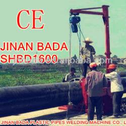 1600 pe hdpe pipe butt fusion welding machine