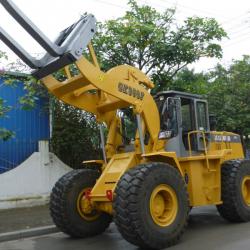 16ton wheel forklift loader GK816 with Cummins engine