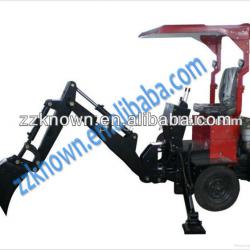 18 HP diesel engine ATV towable backhoe