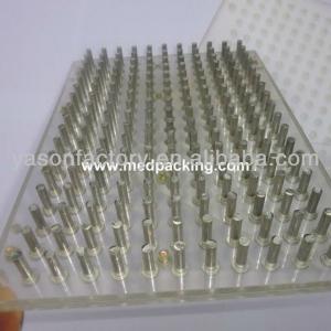 187 holes manual capsule filling machine + tamping tool size 00#