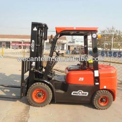 2.5 Ton Diesel Forklift Trucks , most popular fork lift model