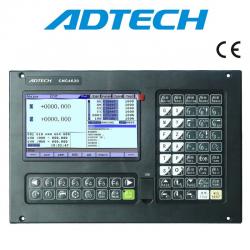 2 axis lathe machinery CNC controller with step/servo motor