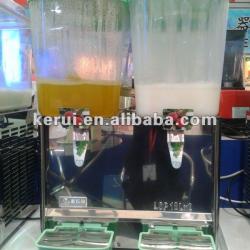 2 bowls fruit juice dispenser