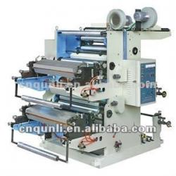 2 color flexo printing machine for plastic bags