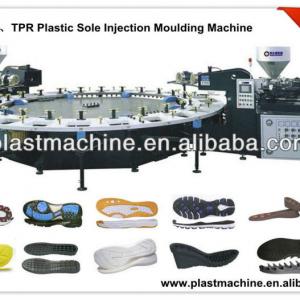 2 color PVC plastic sole making machine