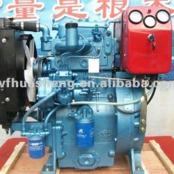 2-cylinder water cooled small diesel engine,15kw 20ph weifang diesel engine