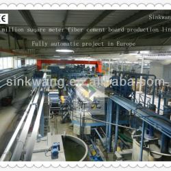 2 million square meters Flow-on fiber cement board production line