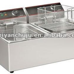 2-Tank 2-Basket Electric Fryer