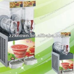 2 tanks 15Lelectric forzen juice slush machine