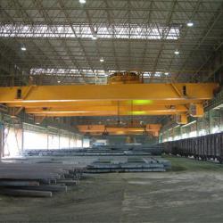 20+20t upper slewing electromagnet suspension crane