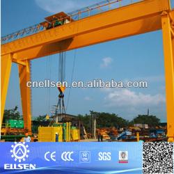 20 ton rubber tyre double girder gantry crane for sale