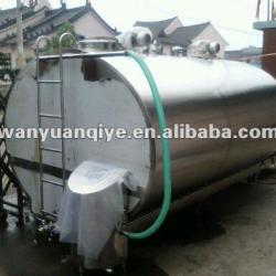 2000L Milk cooling milk tank with automatic CIP cleaning system