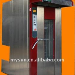 2011new 32 trays stainless steel diesel oil rotary oven (CE certification)/bread equipment /bakery machine)